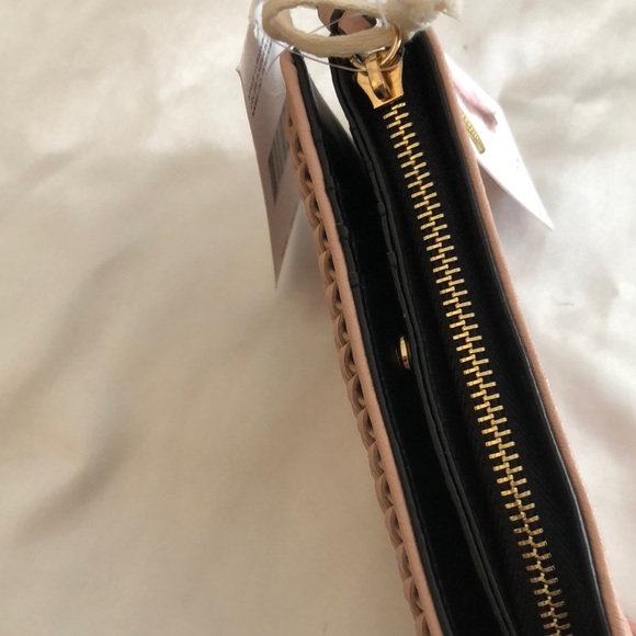 Jessica Simpson Jaclyn Medium Fran Faux Leather Wallet Color Powder Blush NWT - Picture 8 of 12